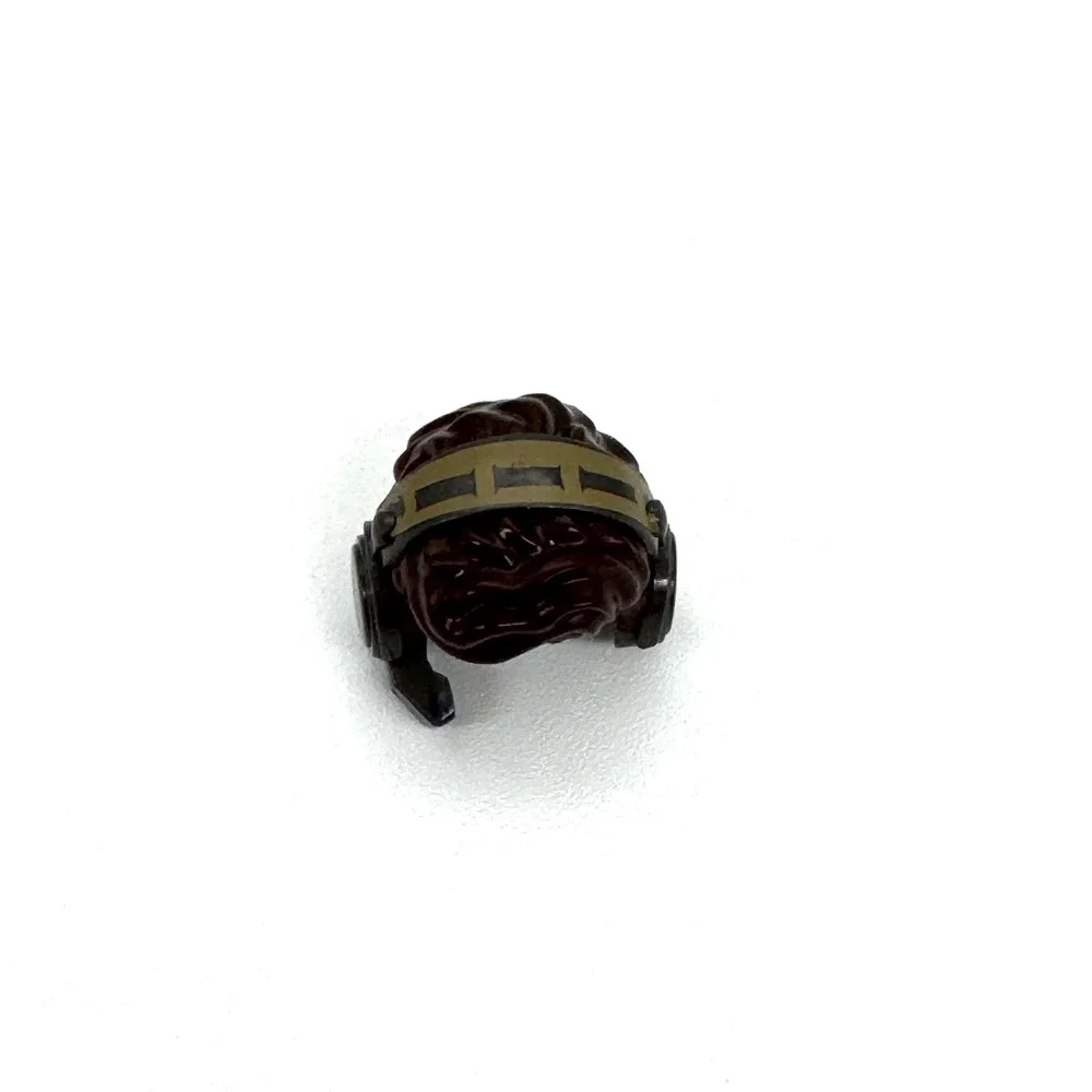 LEGO Dark Brown Minifigure Hair Tousled with Headset Microphone 37029 37197